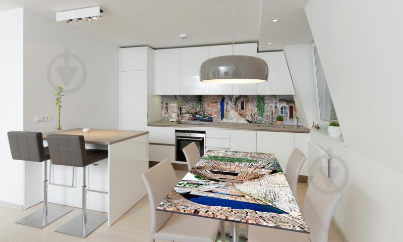 Наклейка виниловая на стол Zatarga «Серый Прованс» 650х1200 мм Z180813/1st Наклейка виниловая на стол Zatarga «Серый Прованс» 650х1200 мм Z180813/1st