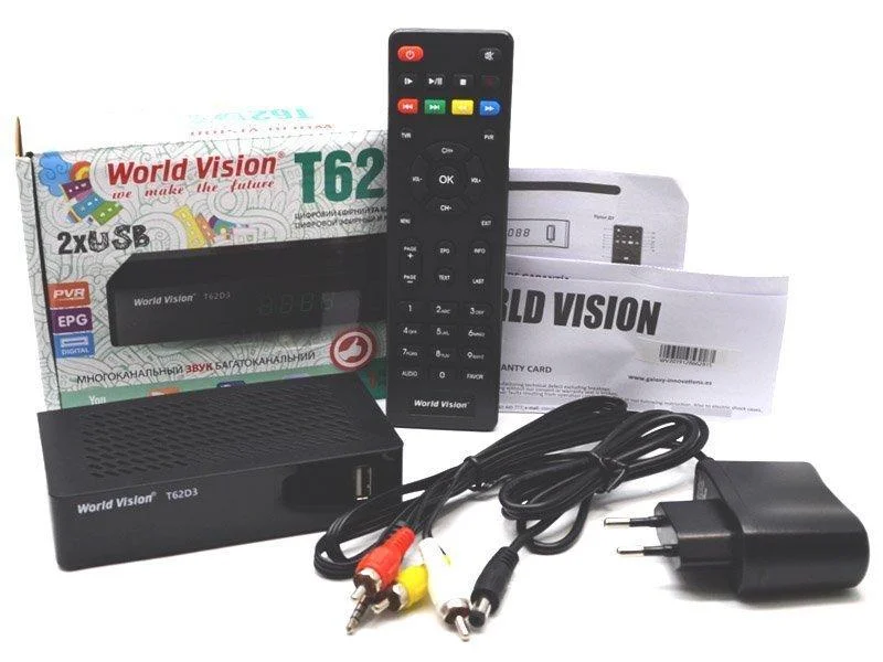 ТВ-ресивер World Vision T62D3 (00065)