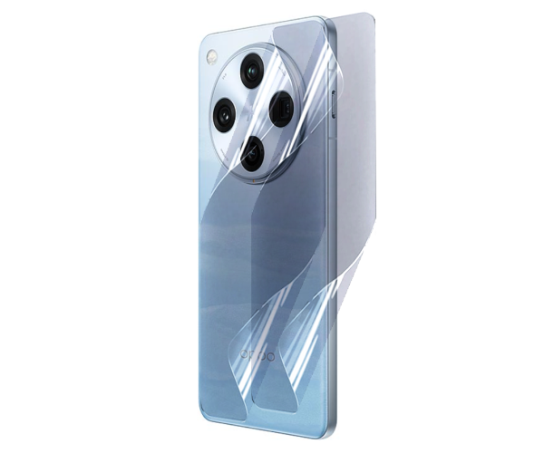 Противоударная гидрогелевая пленка Hydrogel Film для Oppo Find X8 Pro на заднюю панель, Transparent