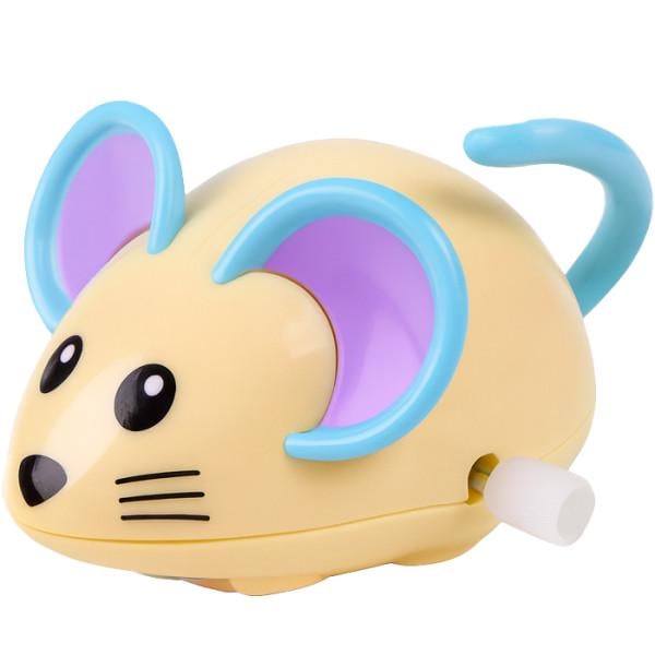 Игрушка для малышей Заводная Мышь с имитацией движения 10 см (34645981)
