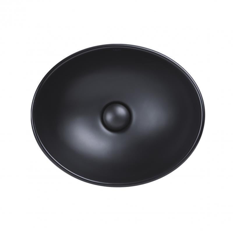 Раковина-чаша Q-tap Dove с донным клапаном Matt Black QT063078MBMB