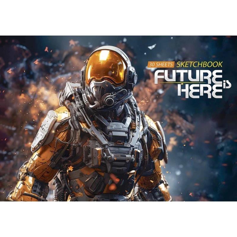 Альбом для малювання Школярик PB-GB-030-8520-3 склейка 30 арк. (RLT42703)