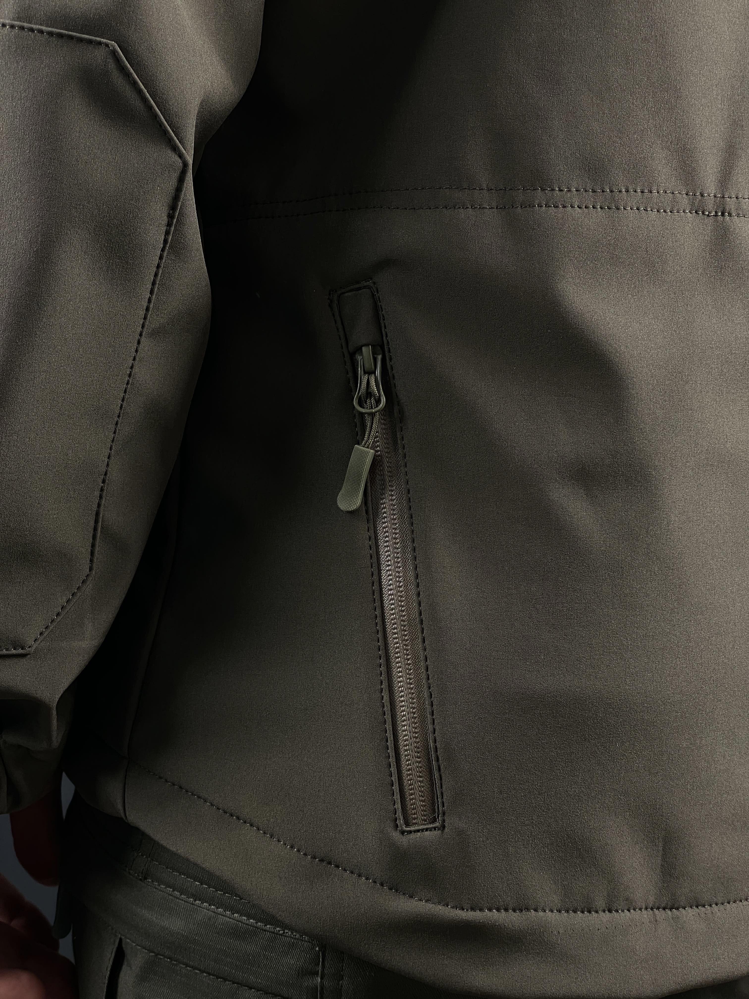 Куртка военная COOPERR Soft Shell II L Олива (KUR-1.3.L) - фото 7
