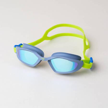 Очки для плавания Aqua Speed RAVEN MIRROR 61423 OFSM Фиолетовый/Салатовый (5905718614233)