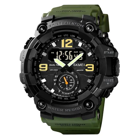 Наручний годинник Skmei 1637AG Army Green