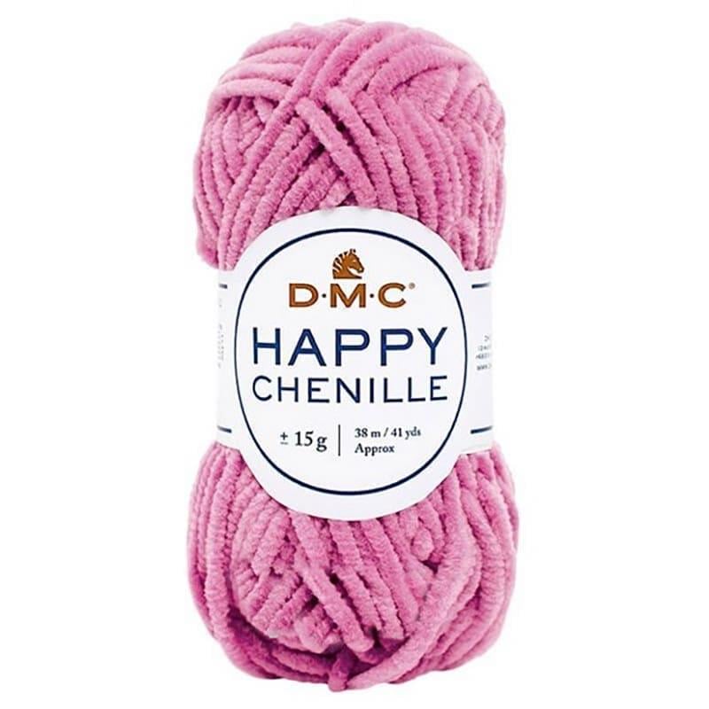 Пряжа DMC Happy Chenille 24 Малиновый