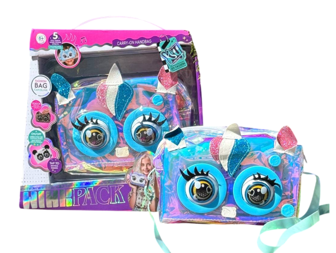 Интерактивная музыкальная сумочка с сенсорной реакцией Единорожка (KSY 958-3)