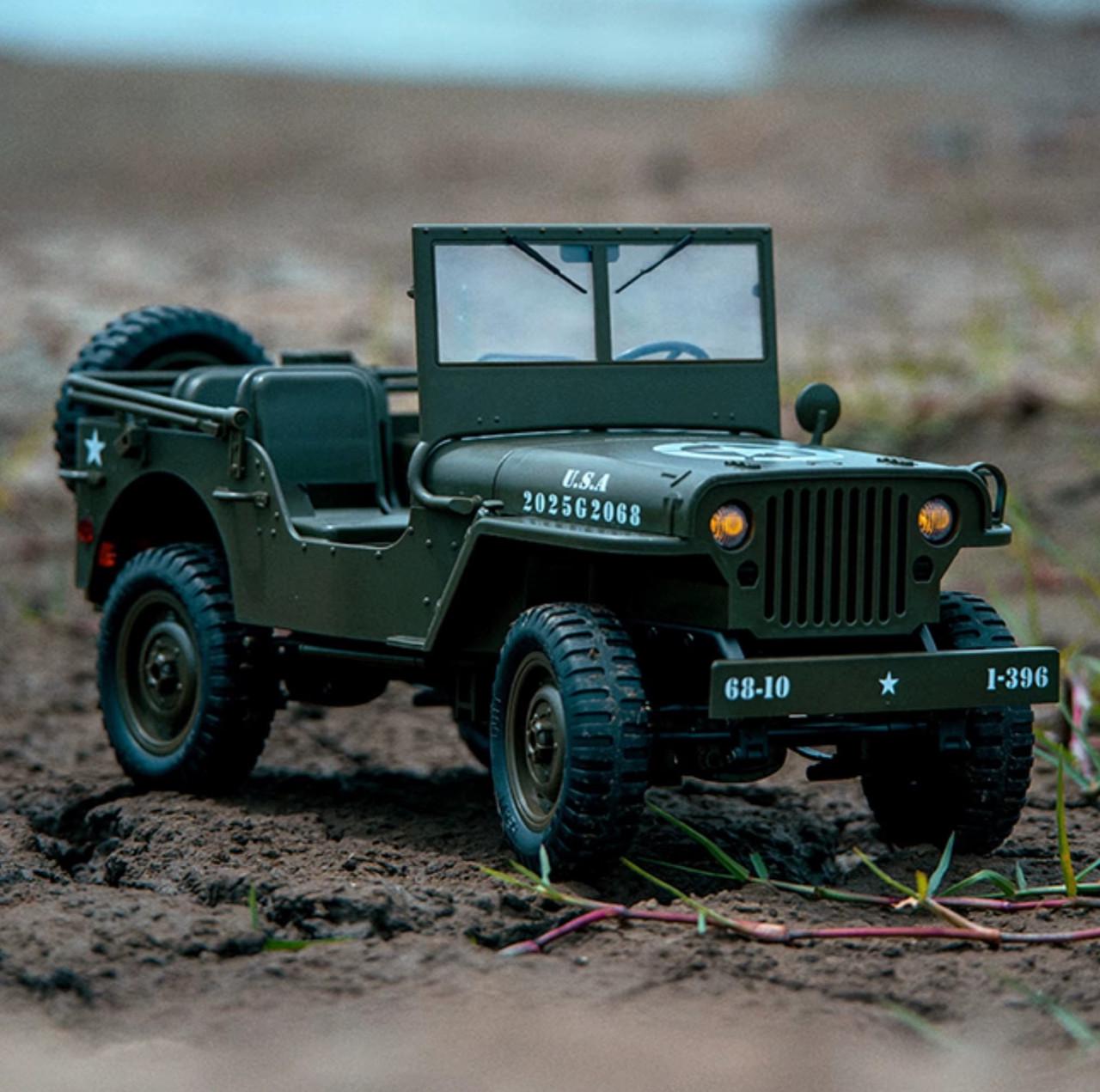 Машинка на радіокеруванні JJRC C8815 Jeep Willys - фото 3 Машинка на радіокеруванні JJRC C8815 Jeep Willys - фото 3