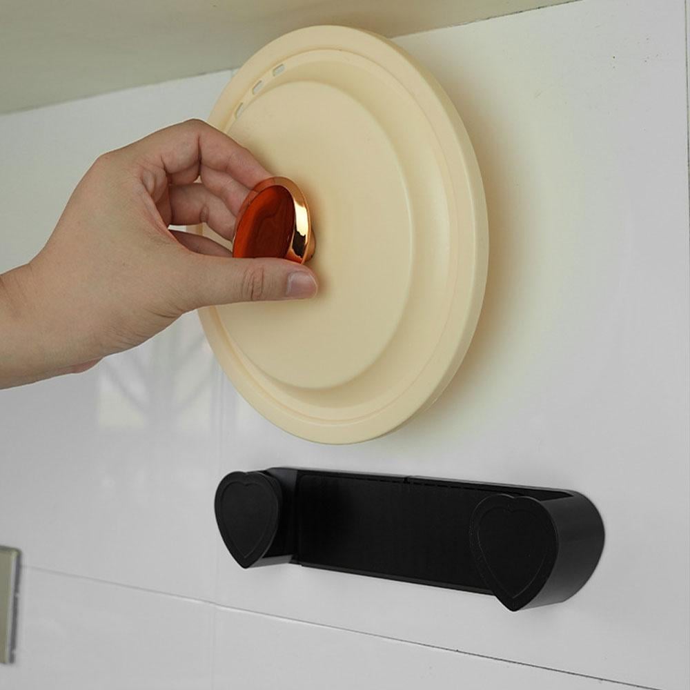 Тримач для кришок у формі серця Чорний (TA0115) - фото 3 Тримач для кришок у формі серця Чорний (TA0115) - фото 3