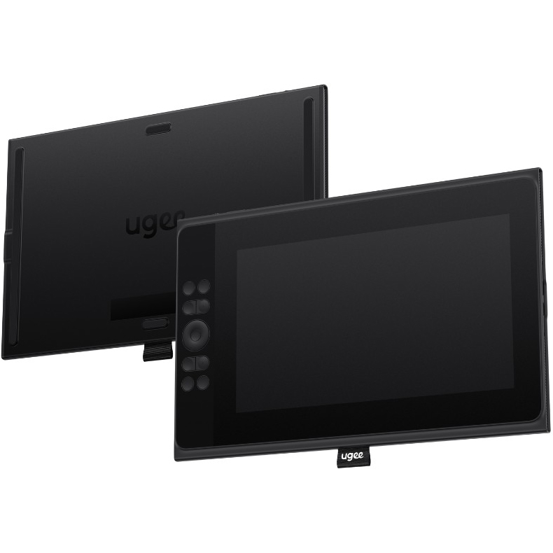 Планшет графічний Ugee UE12 Plus перо без підзарядки 8 гарячих клавіш 11,9” Black (28949919) - фото 3
