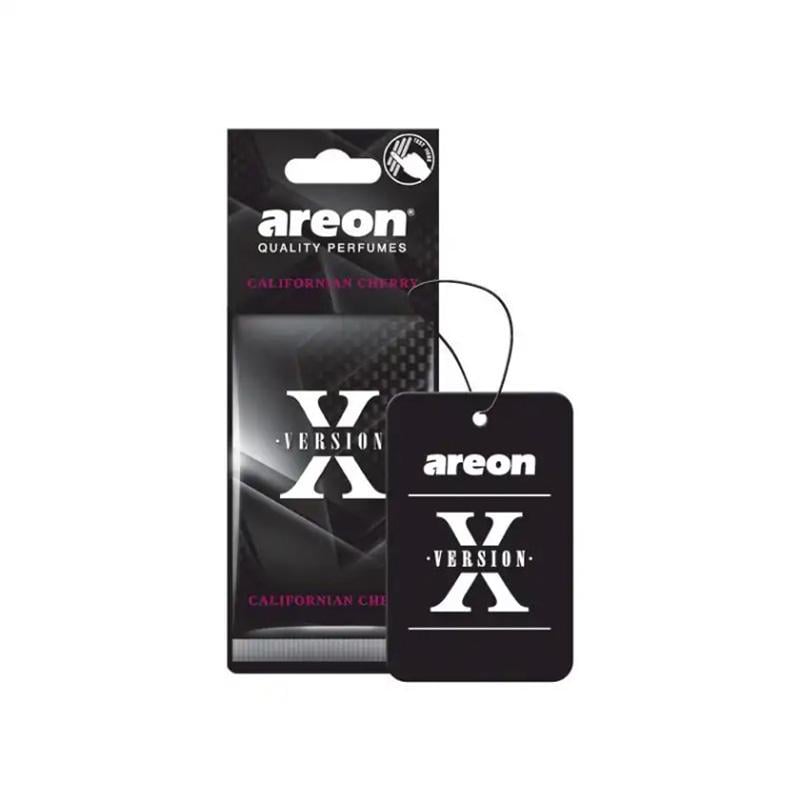 Ароматизатор Areon Х-Version Калифорнийская вишня картонная подвеска (080857)
