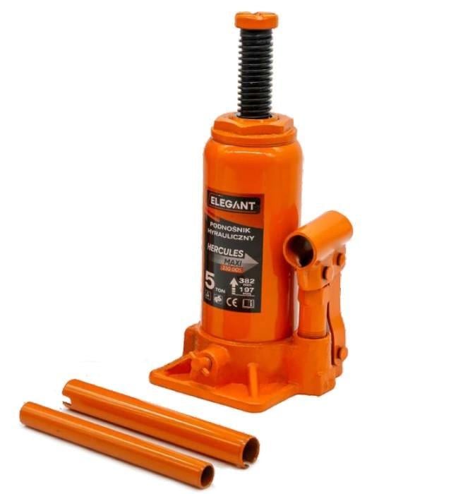 Домкрат гидравлический вертикальный Elegant Plus 5 т 197-382 мм (EL 330 005)