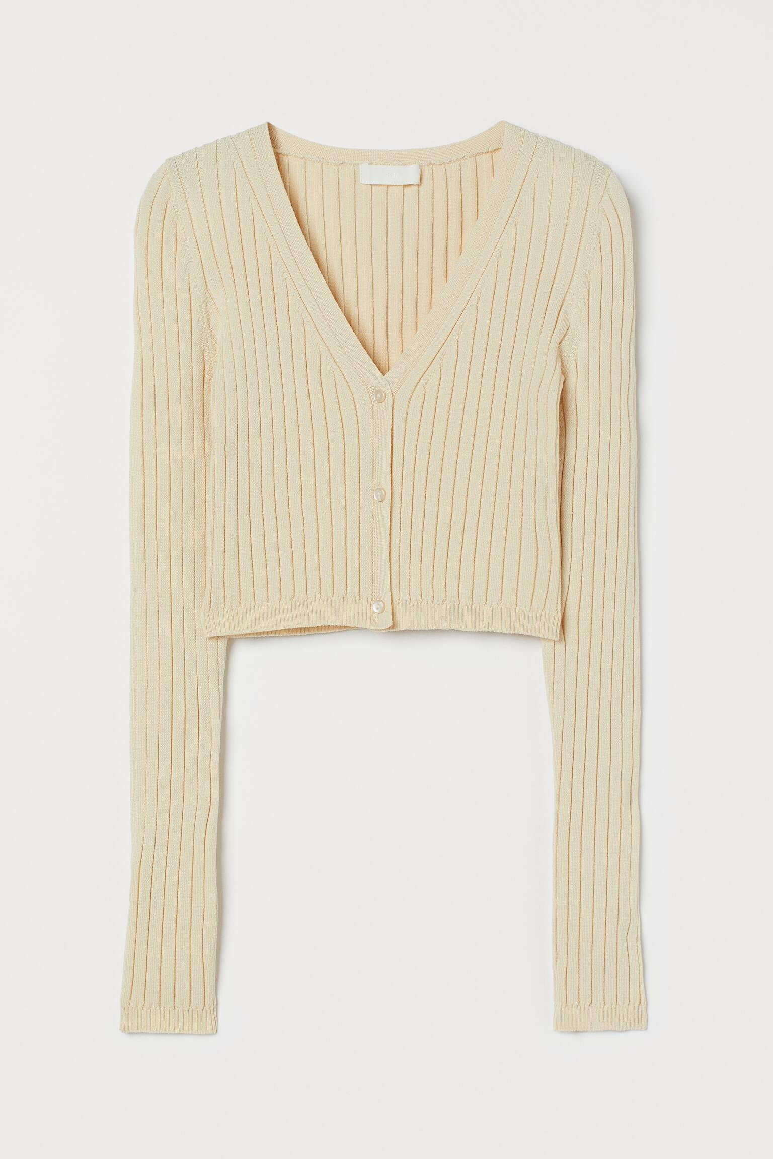 Кардиган H&M XXL Кремовий (S2506988251)