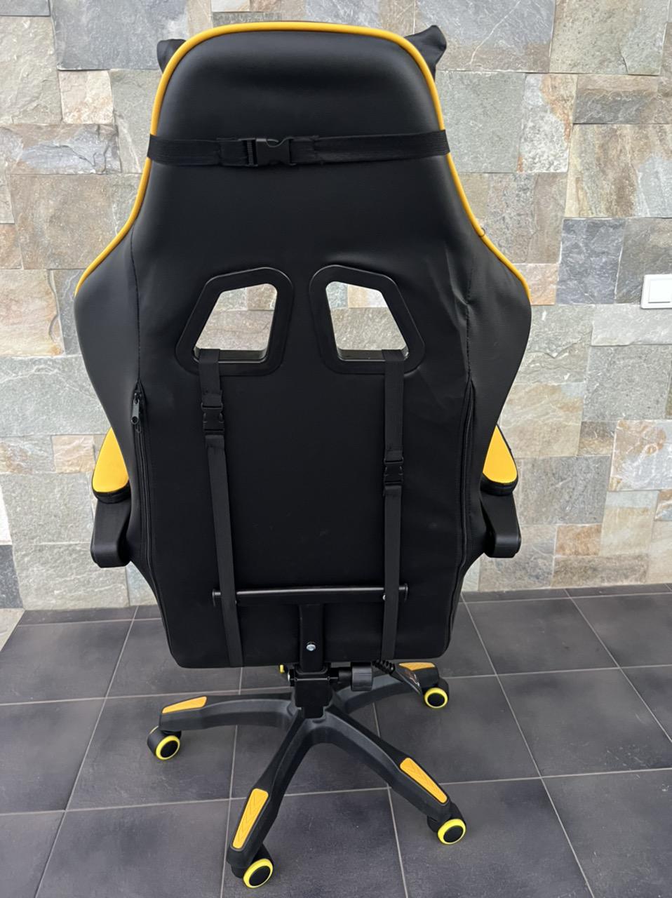 Кресло геймерское Prestige 730 Черно-желтый - фото 8 Кресло геймерское Prestige 730 Черно-желтый - фото 8