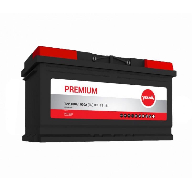 Аккумулятор Vesna Premium Euro 415100 100 Ah 12V Аккумулятор Vesna Premium Euro 415100 100 Ah 12V