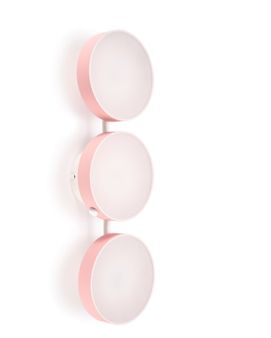Настенный светильник Rondo-3 LED Scandi Collection Pink (WL-SC0018/PINK)