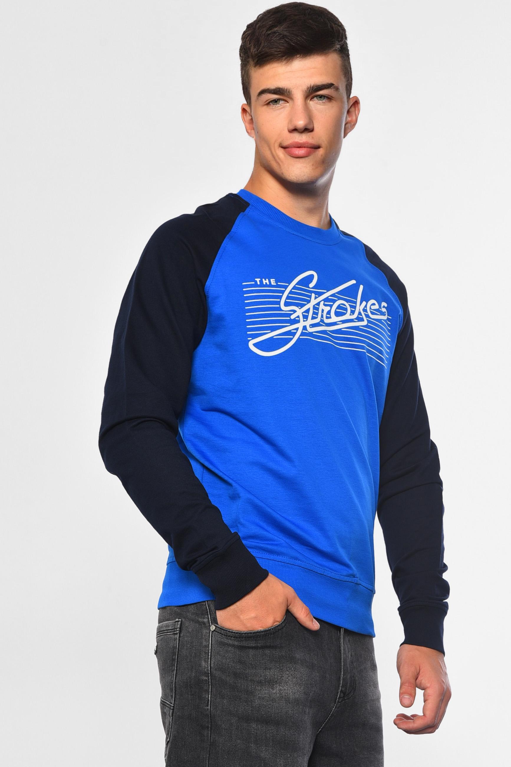 Світшот чоловічий XL Синій (182184) - фото 2 Світшот чоловічий XL Синій (182184) - фото 2