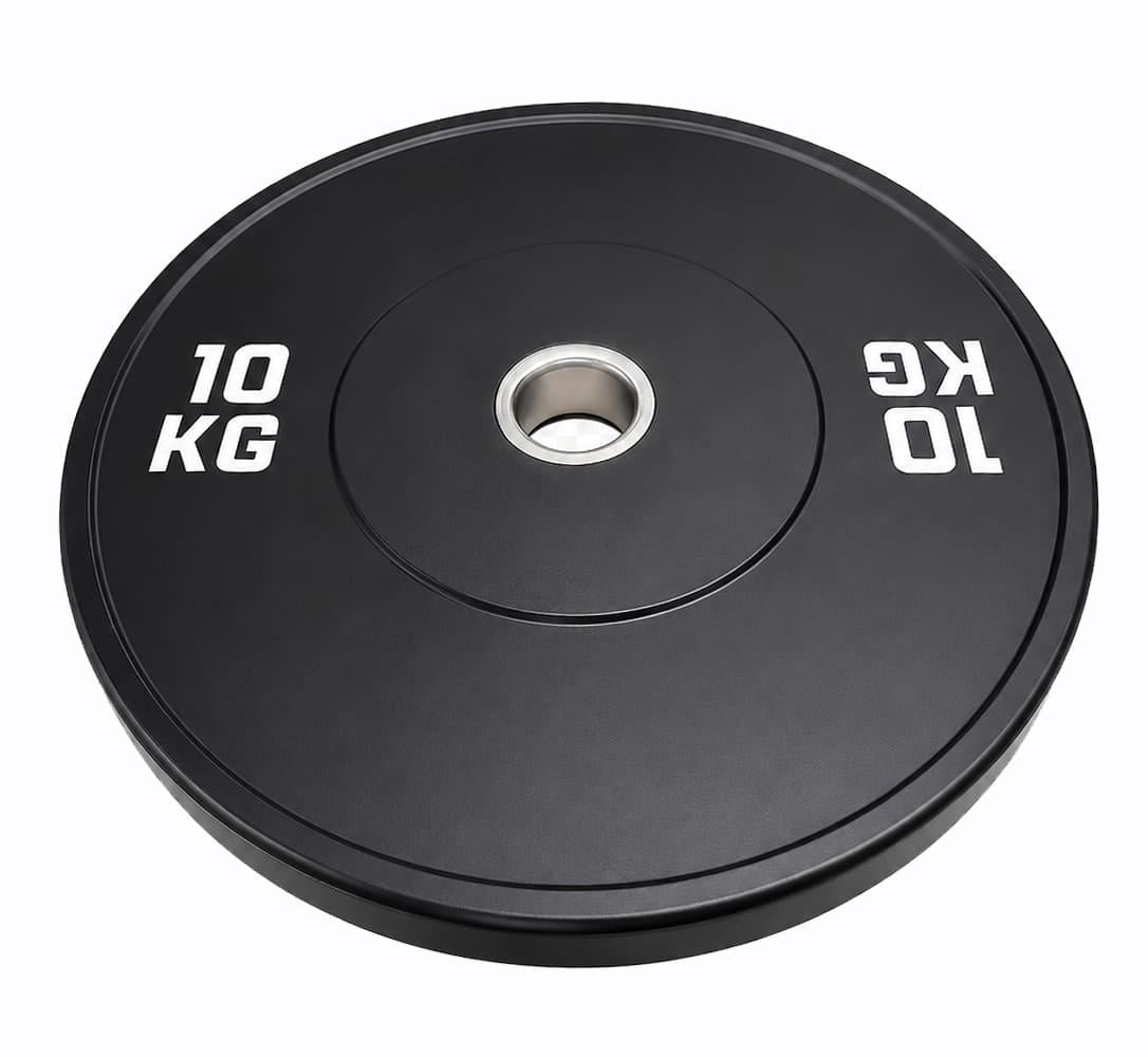 Бамперный диск Bumper Plates Wuotan BD.10 резиновый ø 51 мм 10 кг Черный (69289)