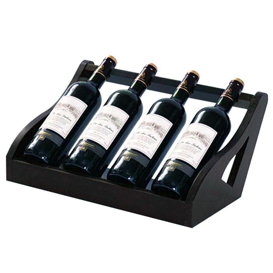 Полка для вина настольная Мелтер 4 Венге (Впс-411012)