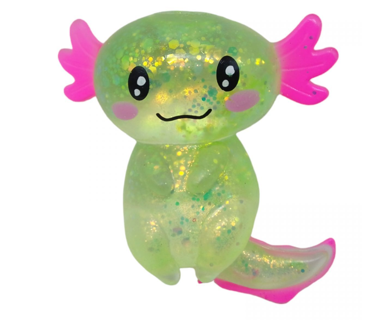 Игрушка-антистересс Сквиши Аксолотль Зеленый (22503)