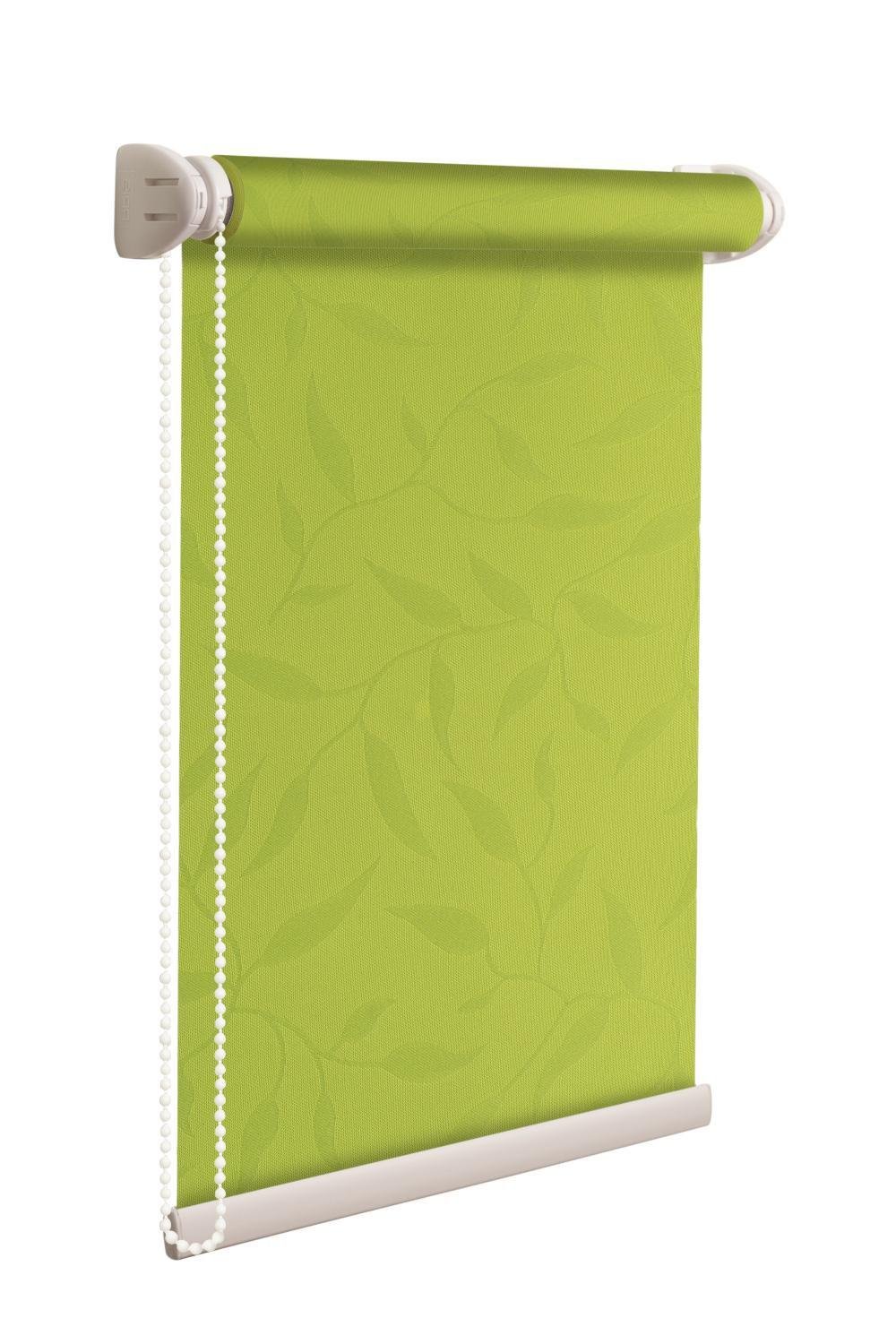 Ролета тканевая NewTex Натур LUX 128х165 см Салатовый (2257)