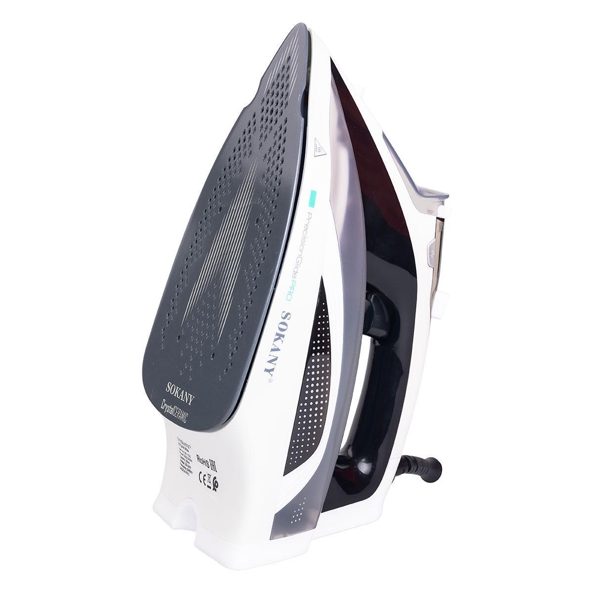 Утюг для одежды Sokany SK-11030 паровой ручной с автоотключением 2400 Вт (5881) - фото 6 Утюг для одежды Sokany SK-11030 паровой ручной с автоотключением 2400 Вт (5881) - фото 6