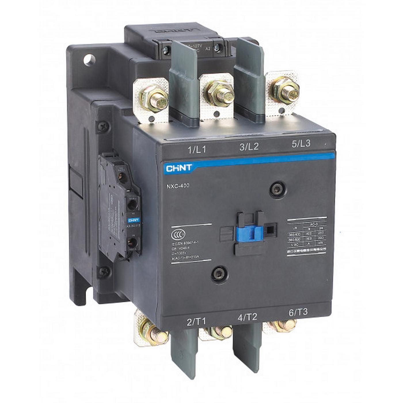 Контактор CHINT NXC-400 AC/DC 220V-240V 2NO+2NC (836548)