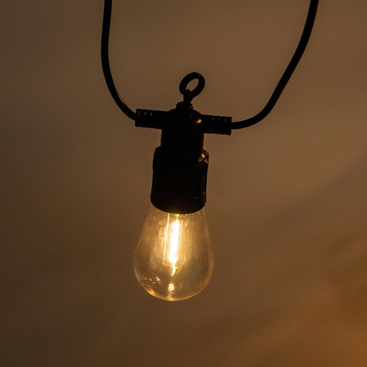 Гірлянда вулична ретро GarlandoPro S14Y 10 LED 5 м від мережі Теплий білий (100-107-S14Y) - фото 12 Гірлянда вулична ретро GarlandoPro S14Y 10 LED 5 м від мережі Теплий білий (100-107-S14Y) - фото 12