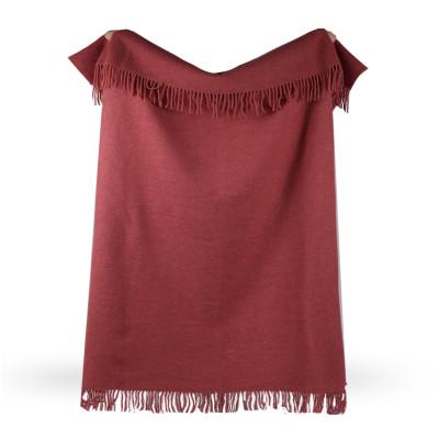 Плед букле Темно-рожевий 140х200 см - фото 3