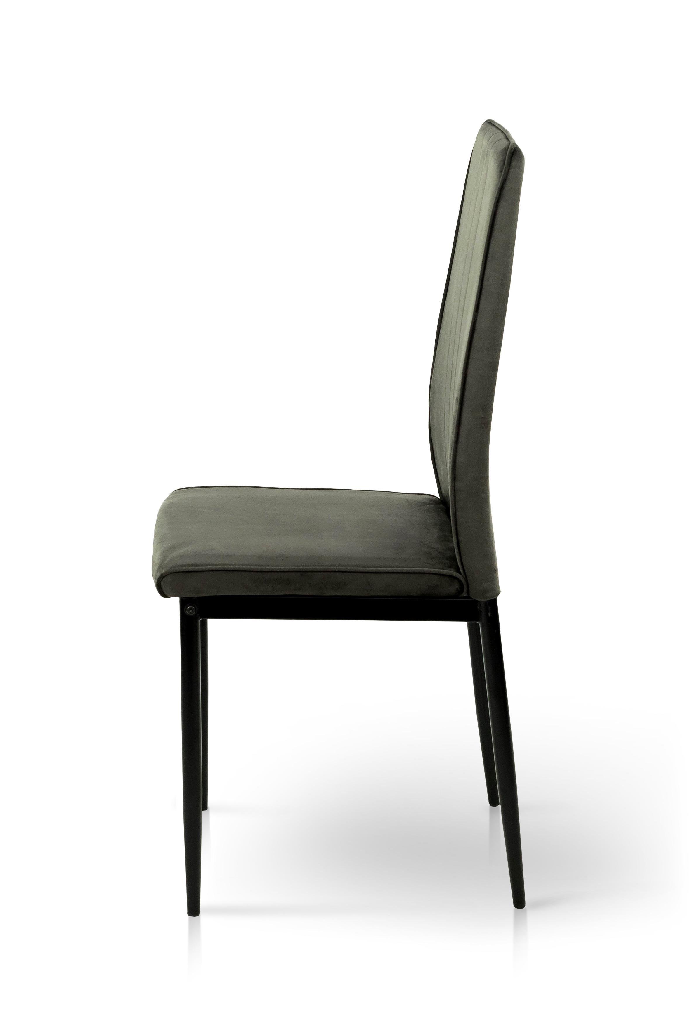 Стілець для кухні та вітальні ГРЕЙС Річь 410х970х400 мм Чорний/Графітовий (GAА0056270) - фото 3 Стілець для кухні та вітальні ГРЕЙС Річь 410х970х400 мм Чорний/Графітовий (GAА0056270) - фото 3