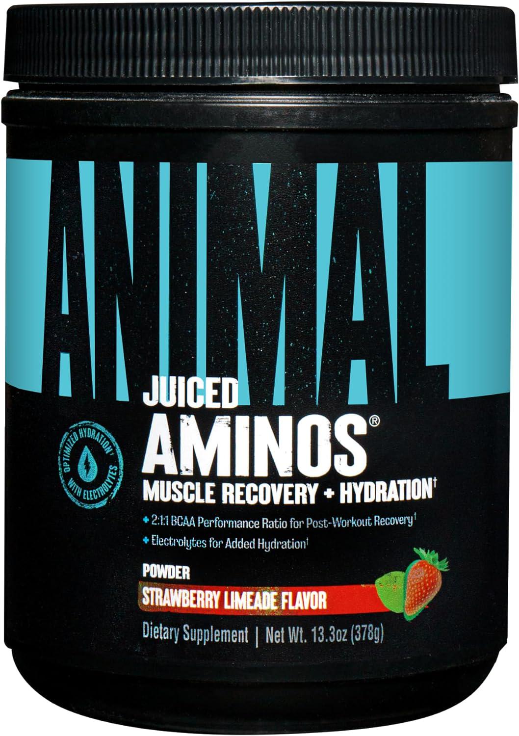 Комплекс аминокислот Universal Nutrition Animal Juiced Aminos Strawberry Limeade 378 г
