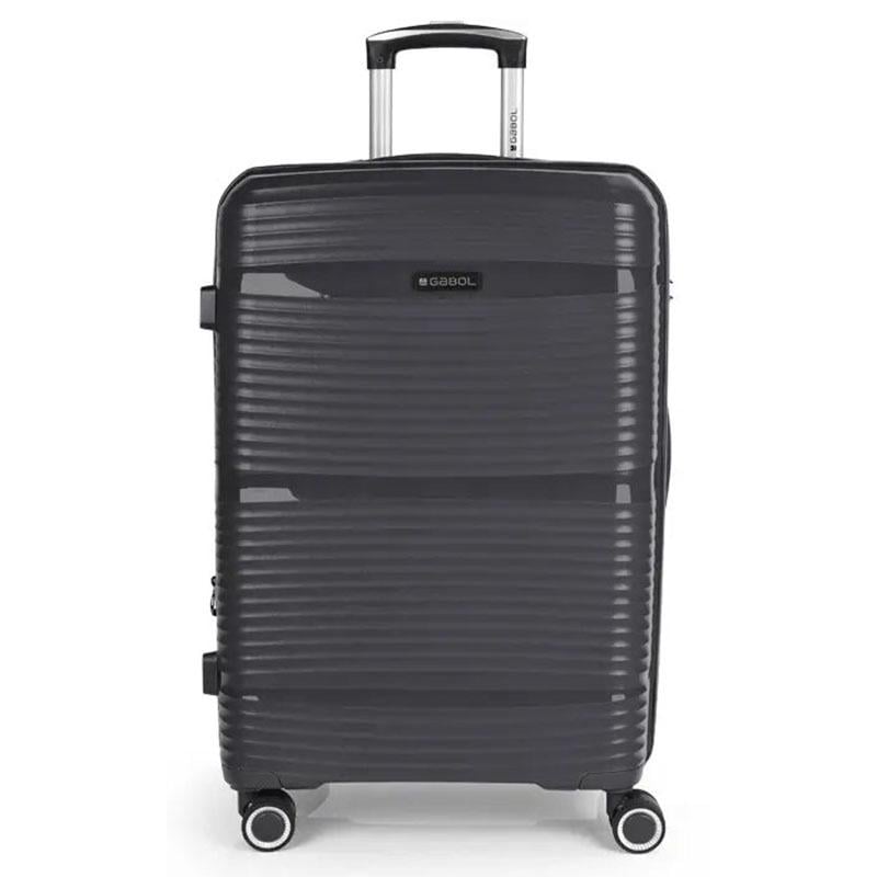 Валіза на 4-х колесах Gabol Akane M 81 л Grey (930291)