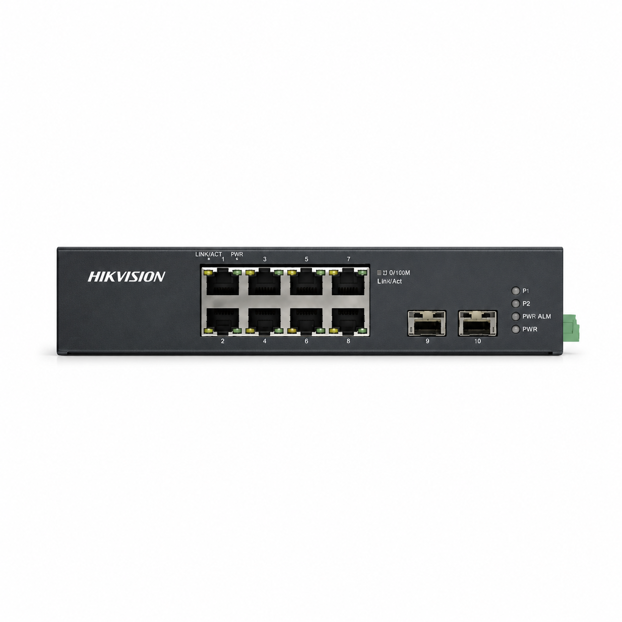 Коммутатор неуправляемый настольный Hikvision DS-3T0510HP-E/HS 8 портов 120 Вт PoE (37916741)