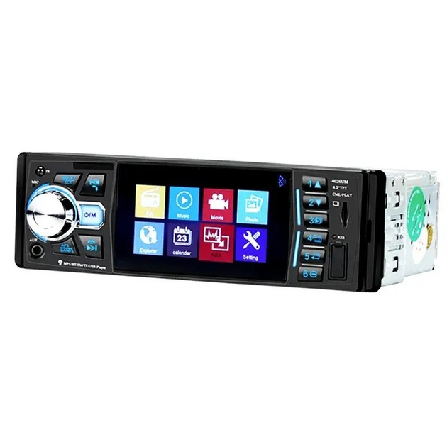 Автомагнитола 4052 Touch 4,1"/1 DIN ISO Bluetooth USB/MP5/FM/microSD (6447)