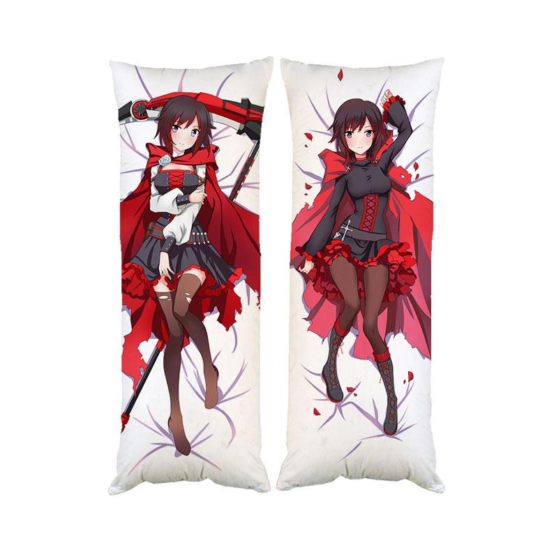 Подушка дакимакура Руби Роуз Ruby Rose RWBY декоративная ростовая для обнимания 40x100 см (1219036282) - фото 1 Подушка дакимакура Руби Роуз Ruby Rose RWBY декоративная ростовая для обнимания 40x100 см (1219036282) - фото 1