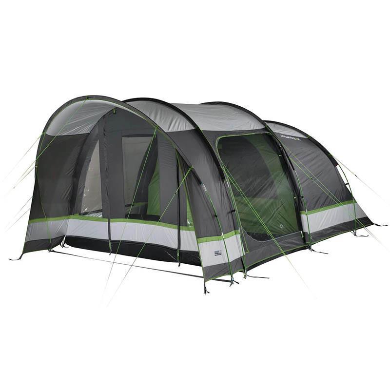 Палатка пятиместная High Peak Brixen 5.0 Light Grey/Dark Grey/Green (928665) - фото 2