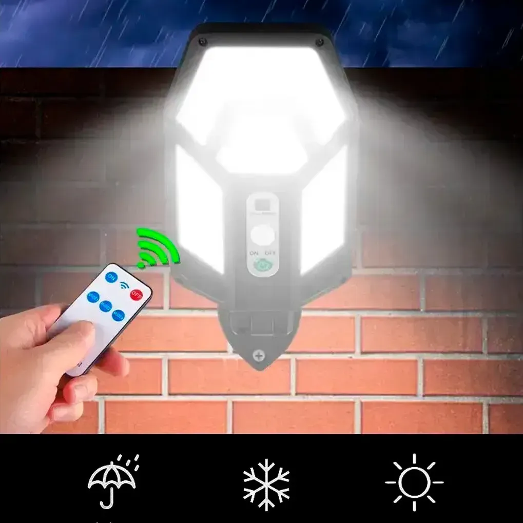 Уличный светильник HS-801B на солнечной батарее с пультом с датчиком движения (234573833) - фото 3 Уличный светильник HS-801B на солнечной батарее с пультом с датчиком движения (234573833) - фото 3