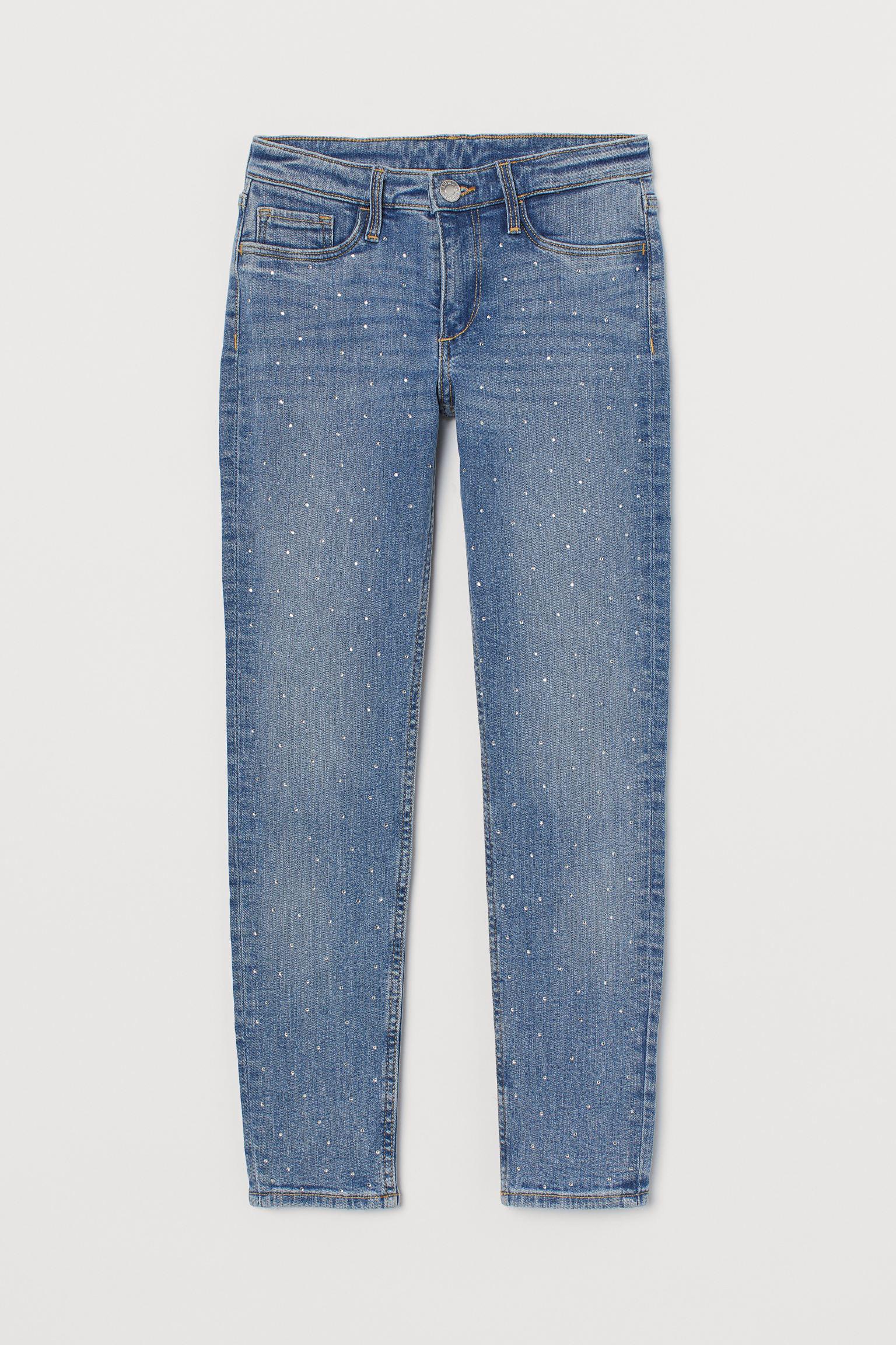 Джинсы H&M 170 см Светло-голубой (12117515590)