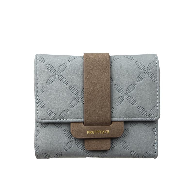Гаманець жіночий клатч Prettyzys з пряжкою Blue
