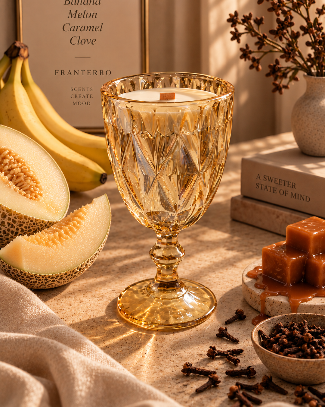 Свеча ароматическая Franterro Grail Banana Extra 220 г (FRN-1097)