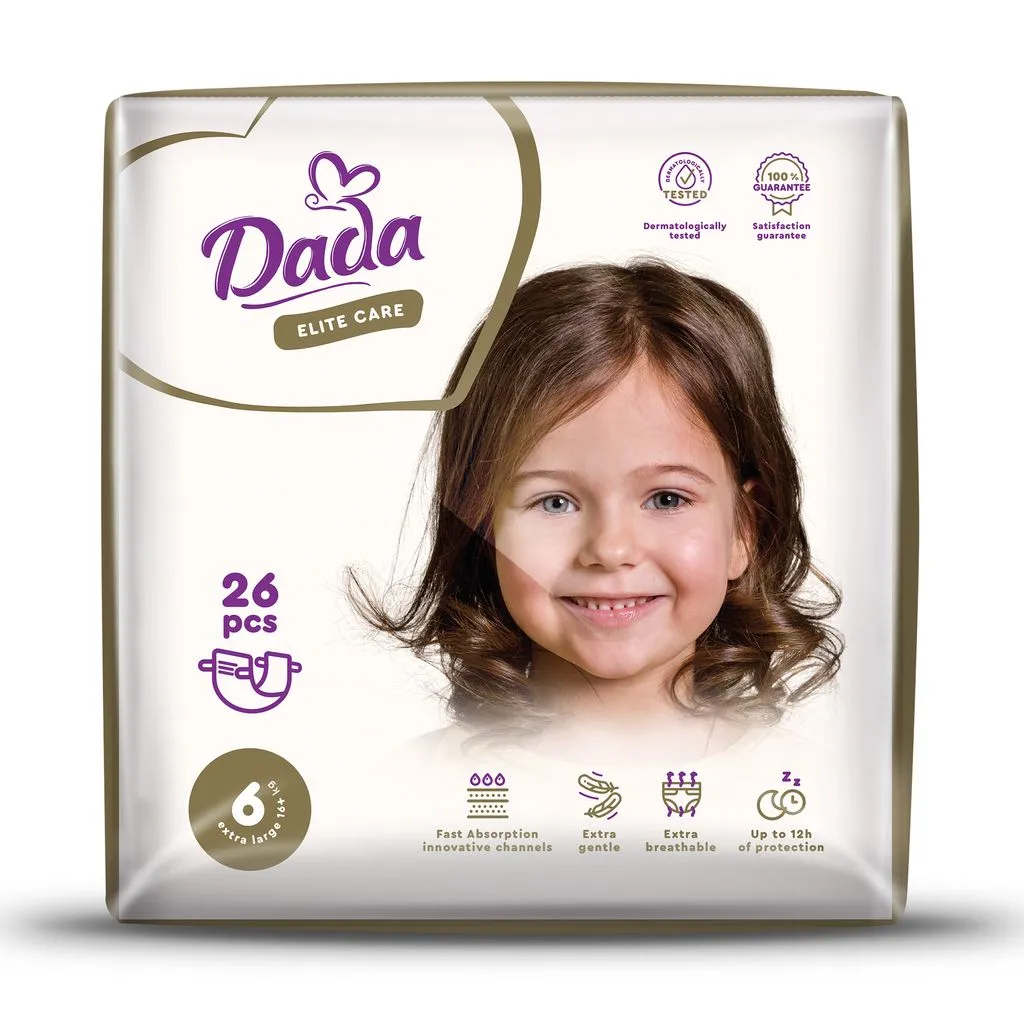 Підгузки дитячі Dada Elite Care XL 6 16 кг 26 шт. (000006927)