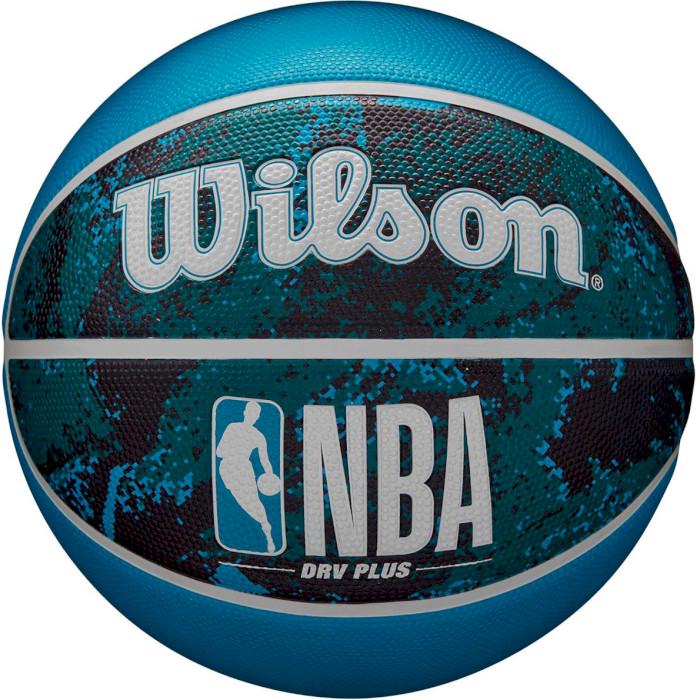 Мяч баскетбольный Wilson NBA DRV Plus Vibe BSKT р. 7 Black/Blue