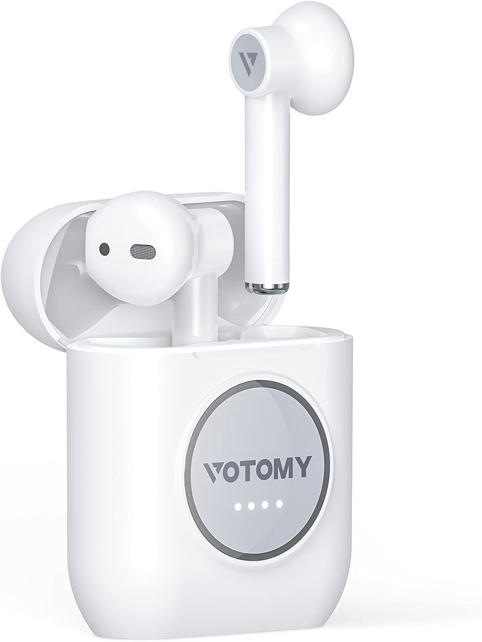 Наушники-вкладыши bluetooth 5.0 с 3D-стерео микрофоном сенсорное управление 40 часов воспроизведения