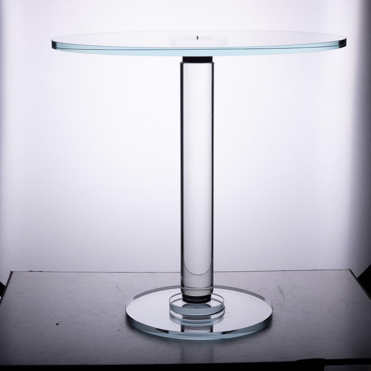 Тортівниця скляна HP-4-67S на ніжці кругла стійка для торта/капкейків 12x23 см (6960) - фото 3 Тортівниця скляна HP-4-67S на ніжці кругла стійка для торта/капкейків 12x23 см (6960) - фото 3