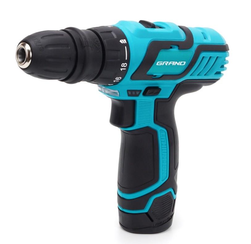 Шуруповерт аккумуляторный Grand ДА-12 DFR