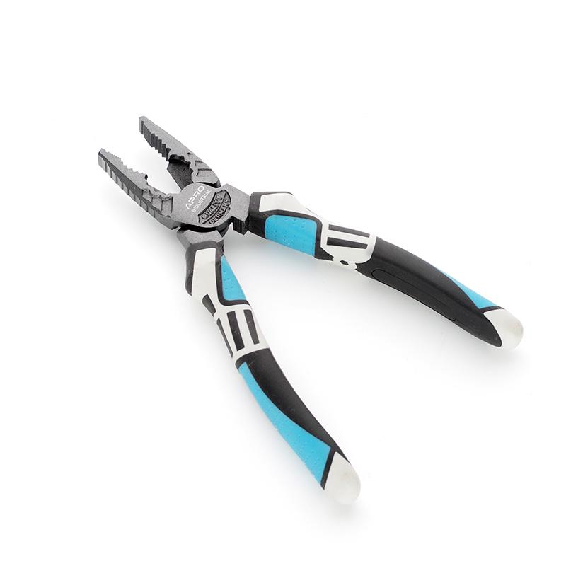 Пассатижи Apro Fulcrum 60CrV смещенный шарнир 180 мм