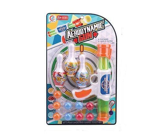 Автомат с помповым механизмом/мячиками и кеглями (134590) Автомат с помповым механизмом/мячиками и кеглями (134590)