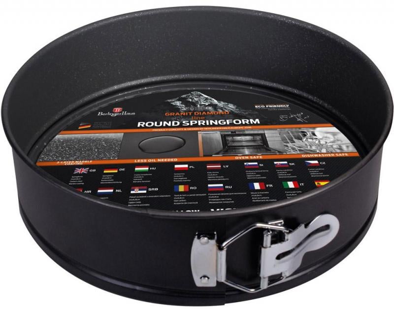 Форма для випічки Berlinger Haus Granit Diamond роз'ємна Ø 28 см х 6,8 см (BH-1143)