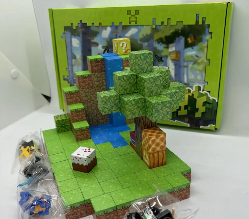 Конструктор Magnetic Cube Водопад в джунглях с магнитными элементами 128 шт. (2104618677) - фото 7 Конструктор Magnetic Cube Водопад в джунглях с магнитными элементами 128 шт. (2104618677) - фото 7