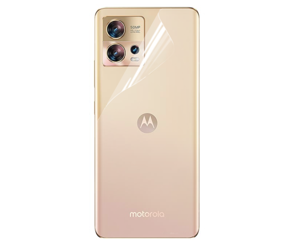 Пленка противоударная гидрогелевая Hydrogel Film для Motorola Edge 30 Fusion на заднюю панель Transparent